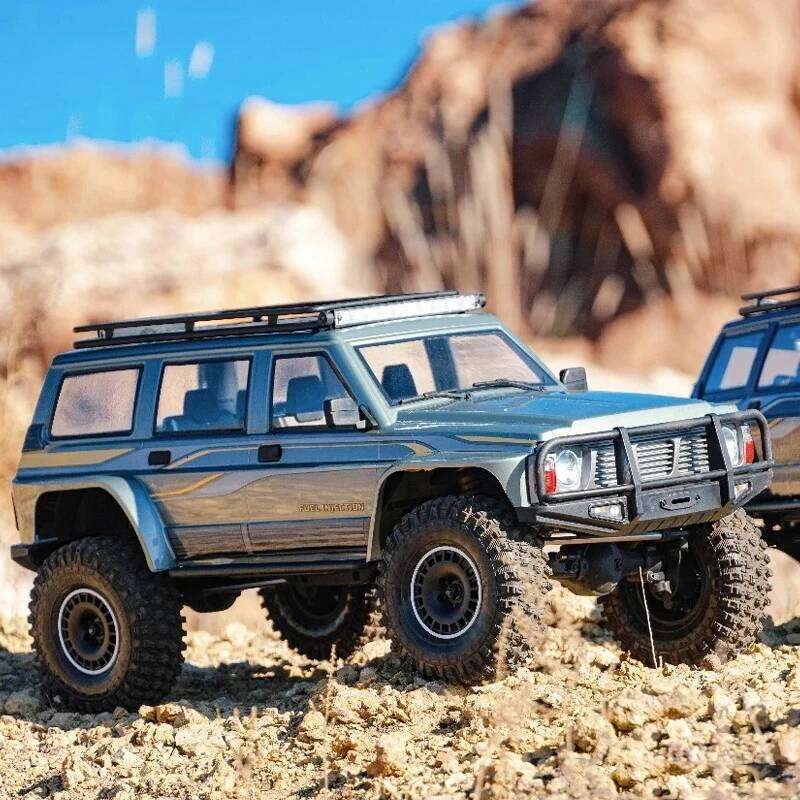 New 2025 YK4107 1/10 RC Crawler Tank Turn Portal Axles Oil Shocks Low CG Realistic PC Shell All Metal Gears - Ultimate Climbing