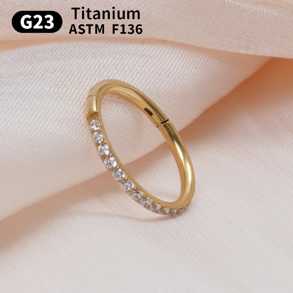 Hoop Nose Ring Earrings Pierced Women Jewelry Crystal Nasal Septum Cartilage Hinge Pitch Nose Ring Lip Fashion 250617