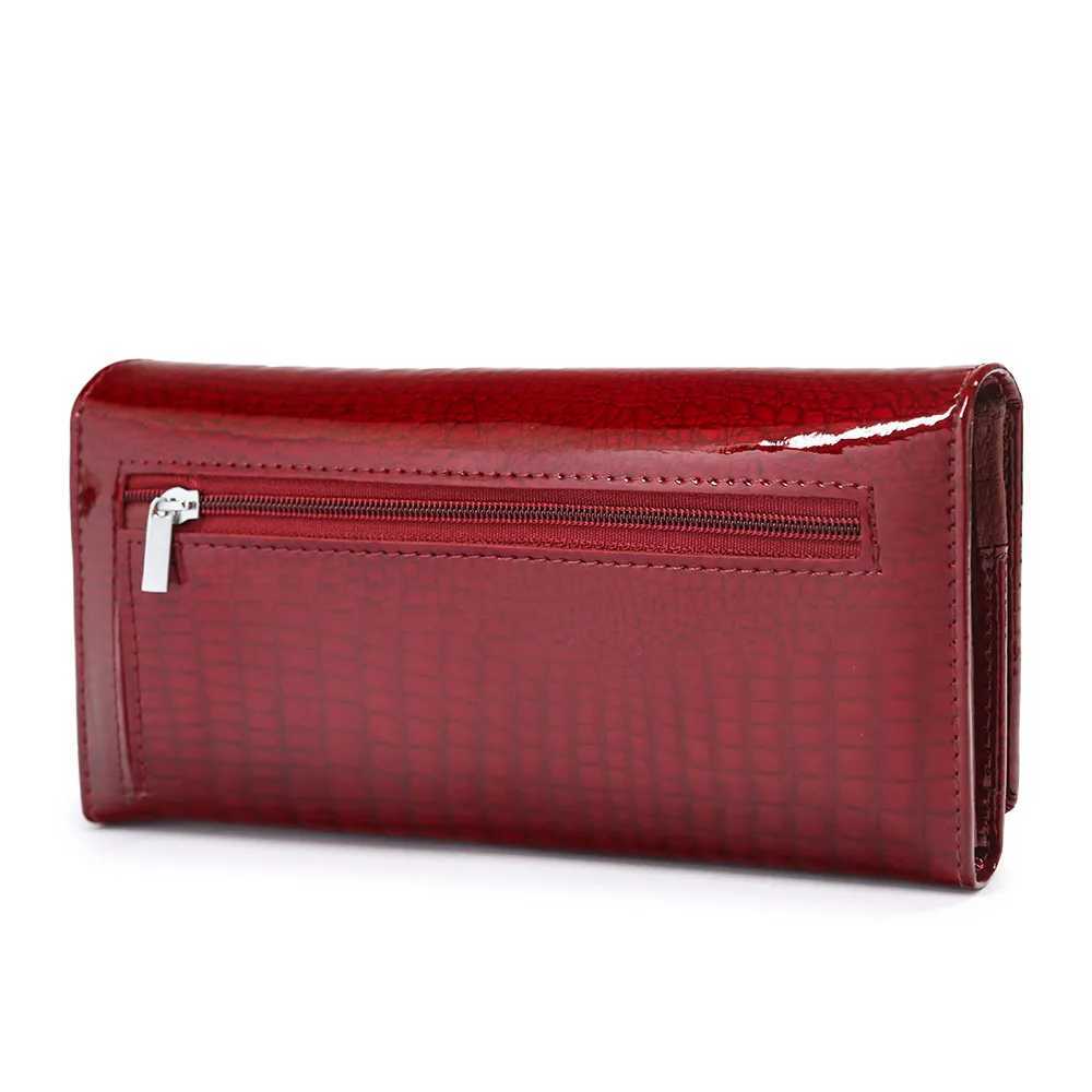 Women Wallets and Purses Alligator Long Genuine Leather Ladies CluTCh Female Crocodile Cow Wallet Ladies Coin Purse Z250621