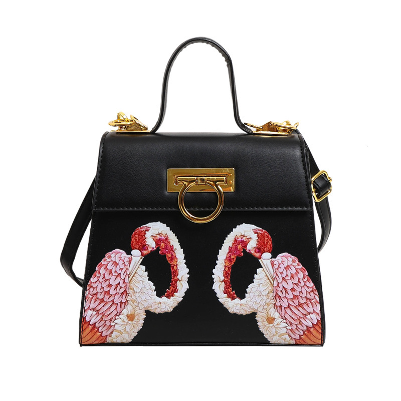 Free Shipping 2025 New Designer Bag Fashion Women's Trendy High-quality Shopping Bags Handbag Shoulder Bag High-end Graffiti Painted Print Bags