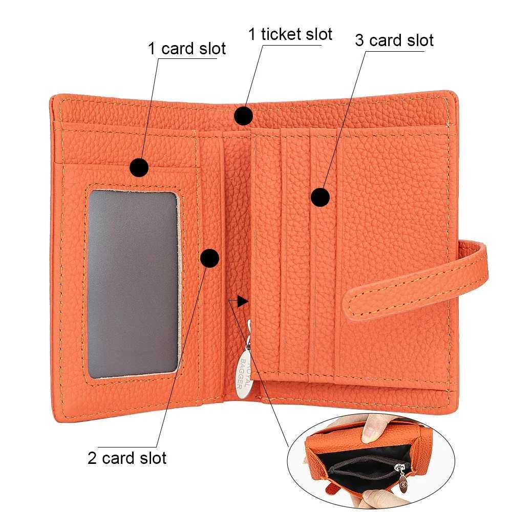 URBAN MASTER New Design Genuine Leather Short Wallet Fashion Foldable Coin Purse Womens Multi Card Slots Card Holder 1696 Z250621