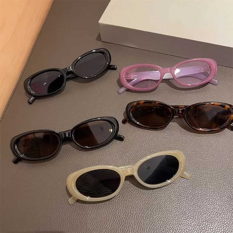 Vintage Brand Designer Oval Sunglasses Women Luxury Fashion Sun Glasses For Men Trendy Punk Luxury Rivet Star Cool Shades UV400 W250621