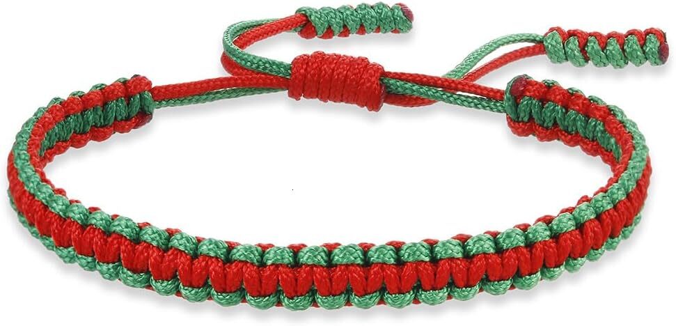 Tibetan Buddhist Bracelets for Women Men Handmade Braided Rope String Lucky Protection Wristbands Prayer Family Couple Jewelry