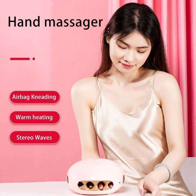 Jinkairui Wireless Premium Pneumatic Relaxer Finger Heated Wrist Massager Hand Care