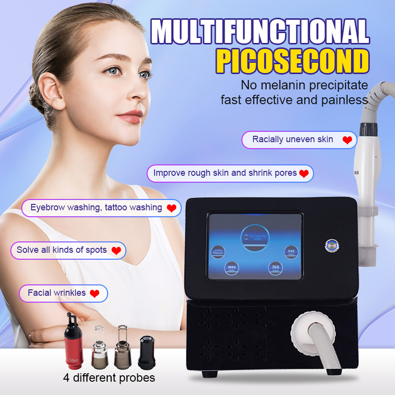 BEST Q Switched ND Yag Tattoo Removal machine 755nm 1064nm 532nm 1320nm Pico Machine