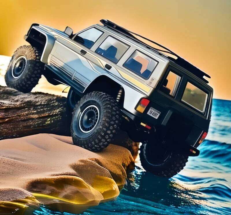 New 2025 YK4107 1/10 RC Crawler Tank Turn Portal Axles Oil Shocks Low CG Realistic PC Shell All Metal Gears - Ultimate Climbing