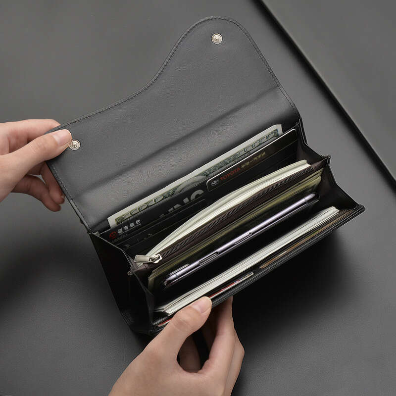 Men's Wallet Long Style Multi-Functional Clutch Foldable Zipper Phone Bag wallet designer mens wallet
