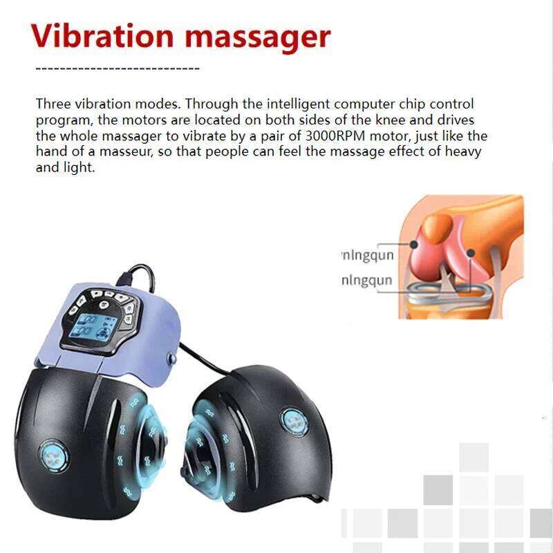 Massager Electric Heating Vibration Massage Knee Pad Effectively Relieve Leg Joint Elbow Pressure