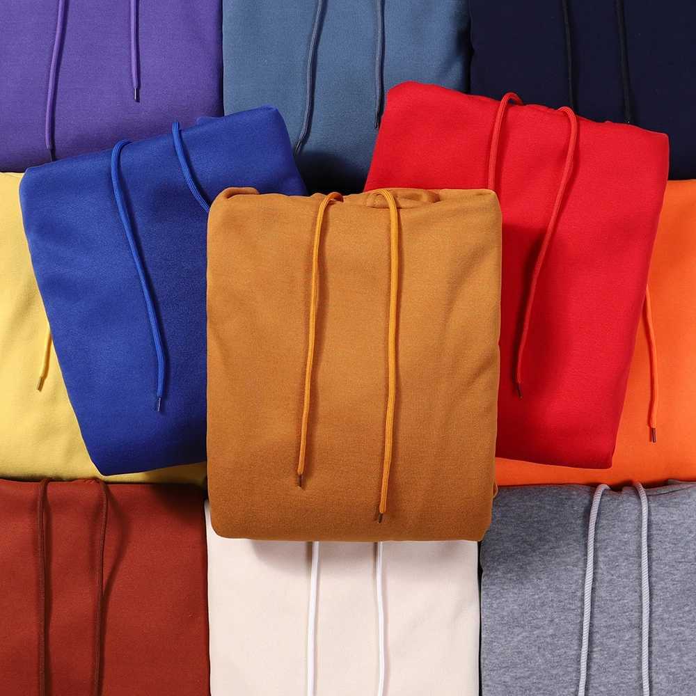 Fashion Men Women Hoodie Casual Hoodies Pullovers Sweatshirts Couple Tops Solid Color Hooded Spring Autumn Warm Fleece Hoody XJ250621