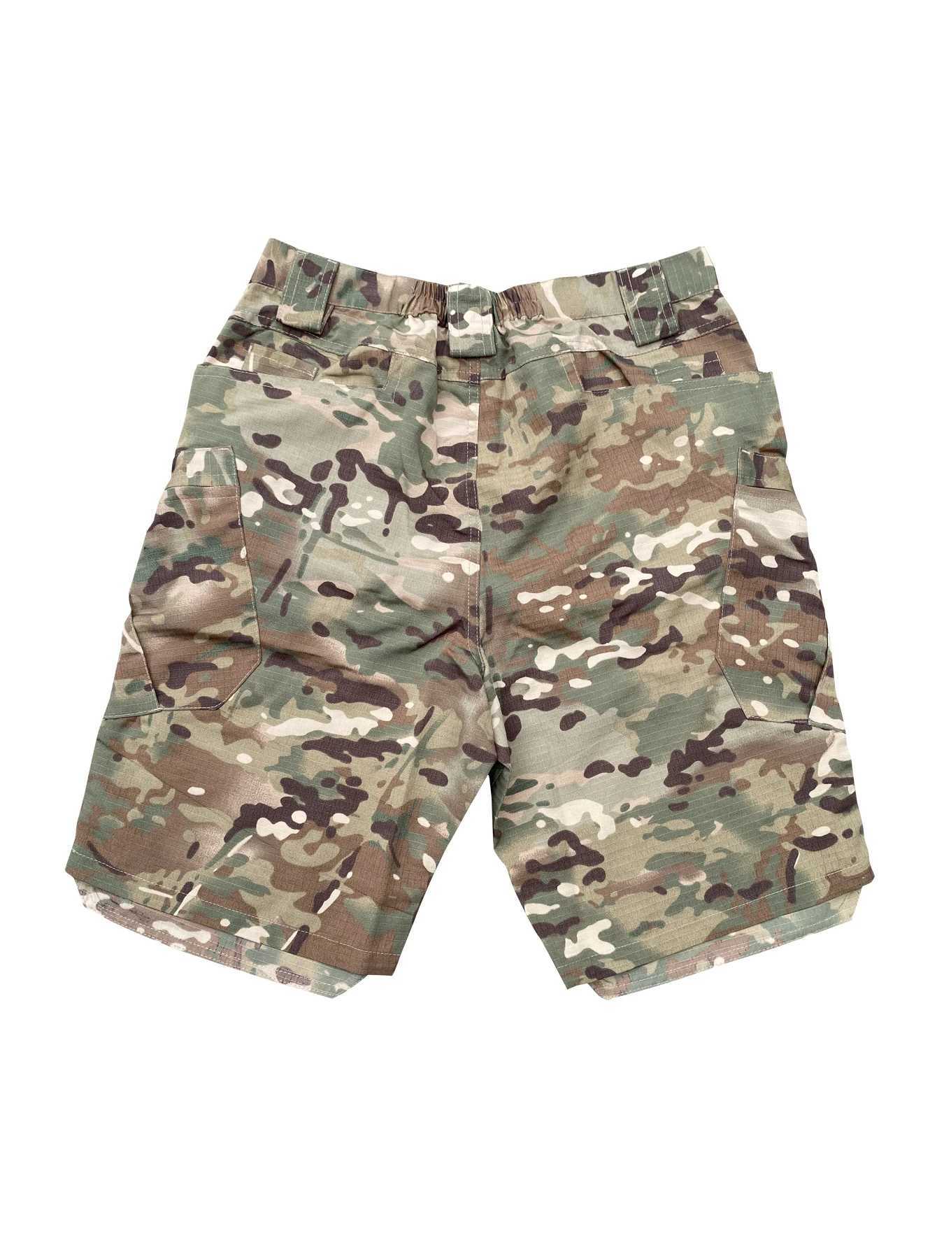 Men Loose Fit Cargo Shorts With Pockets Outdoor Cargo Shorts No Belt Tactical Quick Dry Pedal Pusher Pants For Male Mens Clothing W250621
