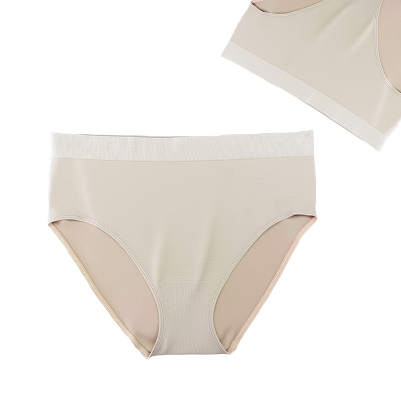 you can wear anything from 80 to 150 pounds high elasticity seamless triangle pants also suitable for pregnancy and menstruation