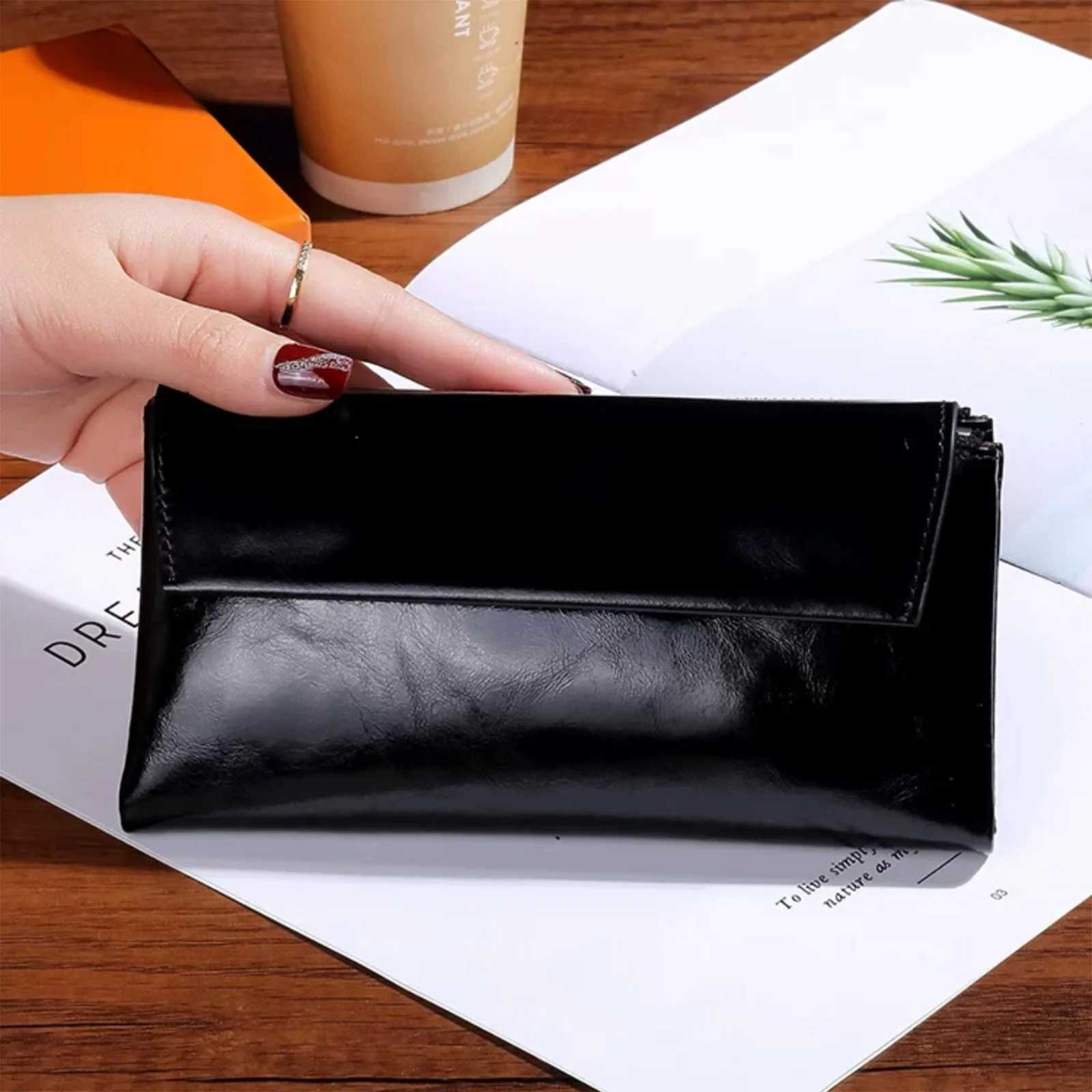 Women Genuine Leather Multi Card Slot Oil Wax Cowhide Long Small Cowhide CAsh Coin Purse Women Wallet Z250621