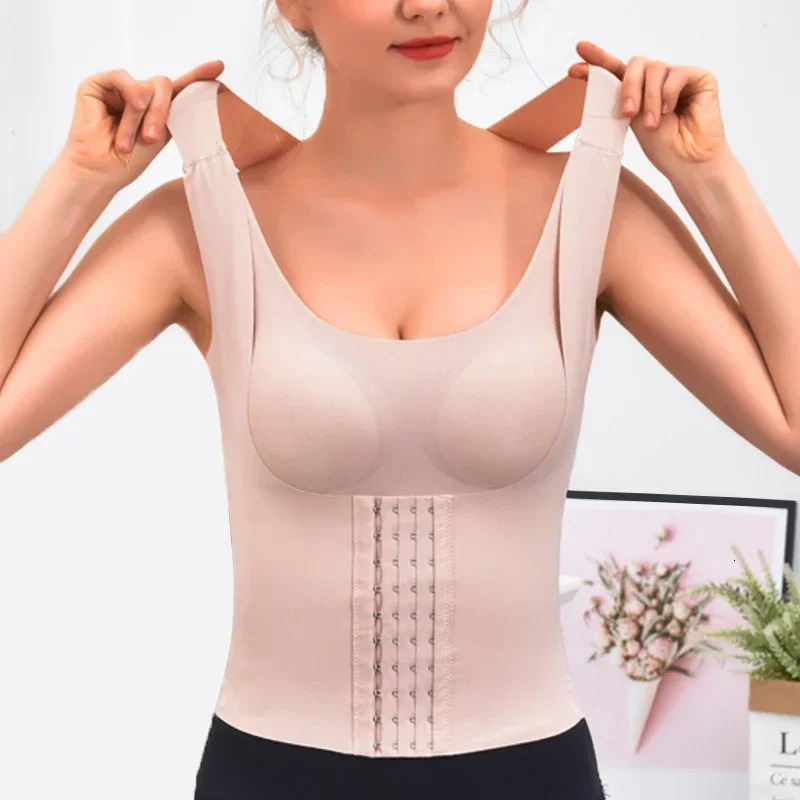 3-in-1 Waist Buttoned Bra Shapewear for Women Waist Shaper Womens Shapewears Snatch Bra - 3-in-1 Waist Trainer Bras Daily 250617