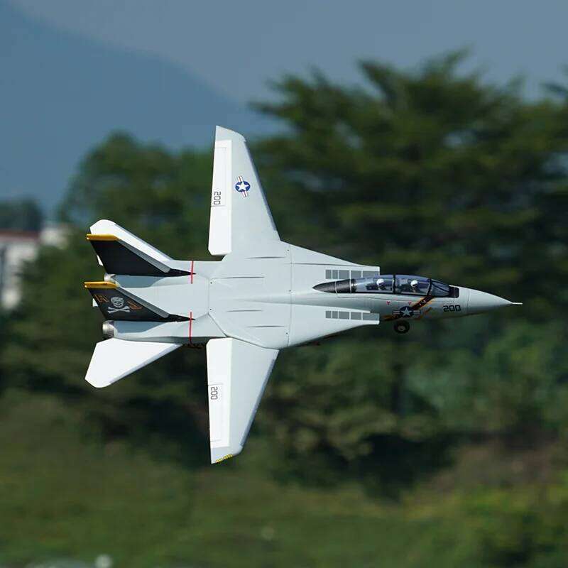 F14 Tomcat 40mm RC Plane Twin Motor Variable Wing High Agility Military Aircraft Model PNP