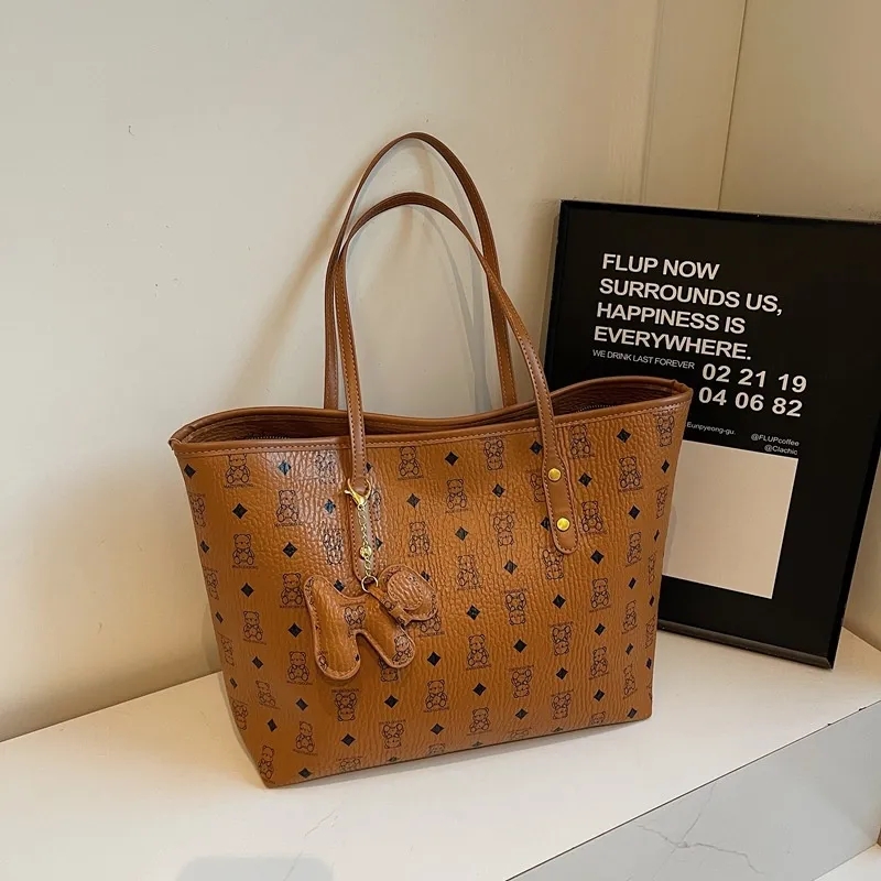 2025 New Designer Bag Totes Luxury Bag Women Fashion Stylish High-end Ladies' Leather Shoulder Bags Large Capacity Shopping Bag