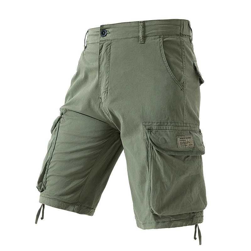Cargo Pants Men Brand Breathable Male Summer Multiple Pockets Shorts Mens Casual New Trend Overalls Mens Vintage Sweatpants W250621