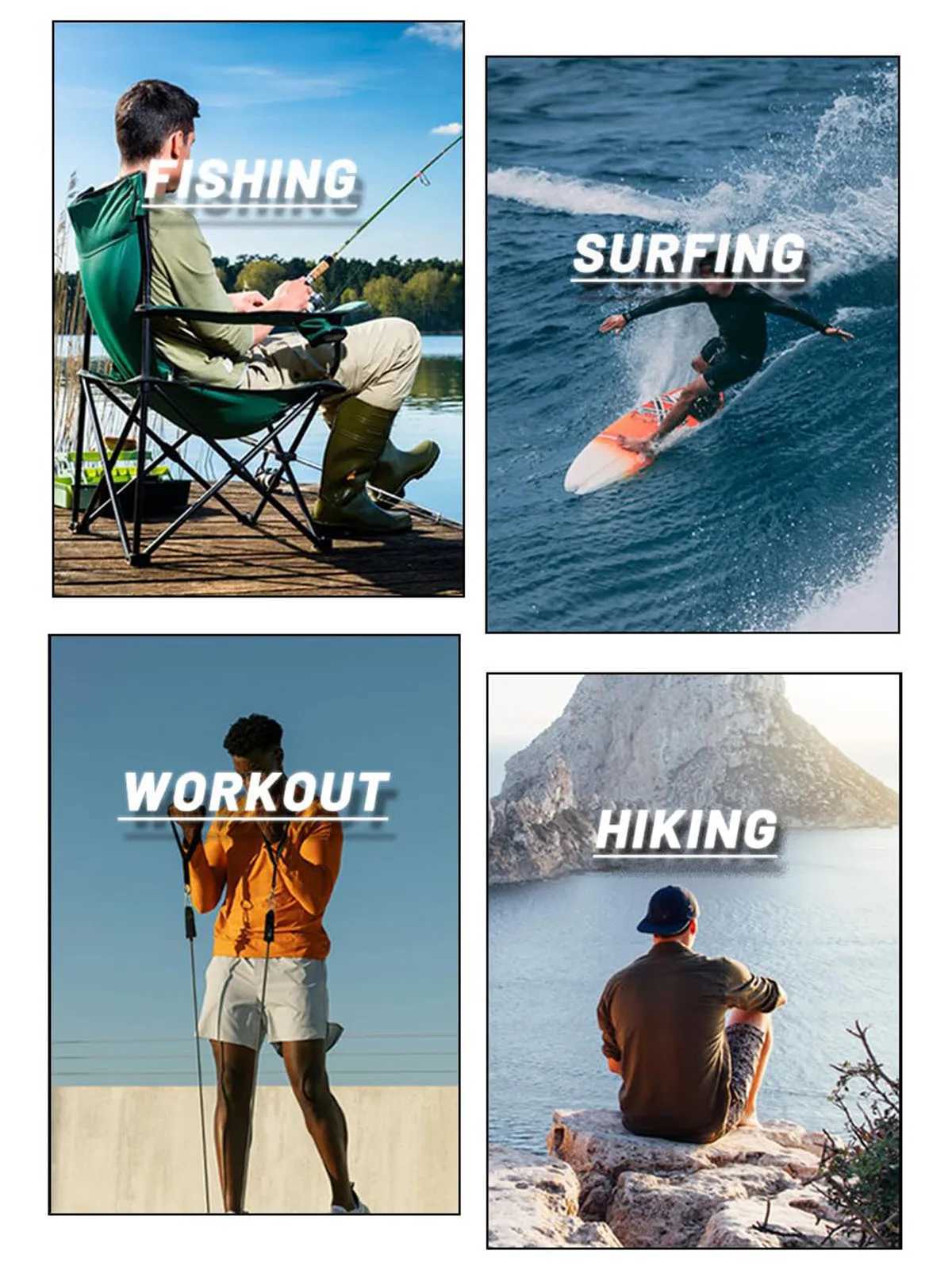 MAGCOMSEN Mens Sun Protection T-shirt Summer UPF 50+ Long Sleeve Tee Quick Dry Athletic Performance T-shirt Workout Rash GuardXJ250621