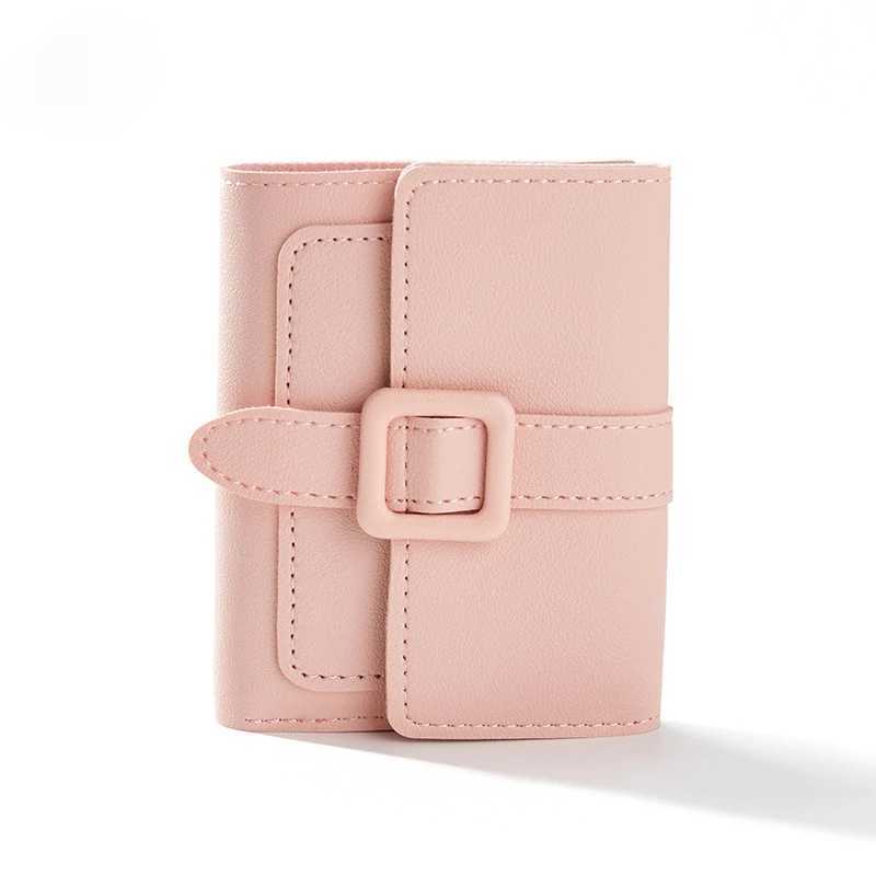 Candy Color Small Wallets PU Leather Coin Purse Ladies Card Holder Mini New Cute Standard Short for Women Solid Purses W250620 Y260206