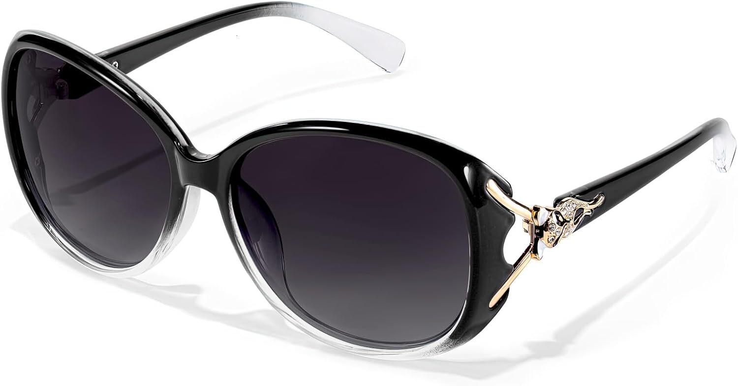 Designer Sunglasses for Women Trendy Polarized Hip hop Sunglasses Oversized Big Sun Glasses Ladies Shades UV Protection
