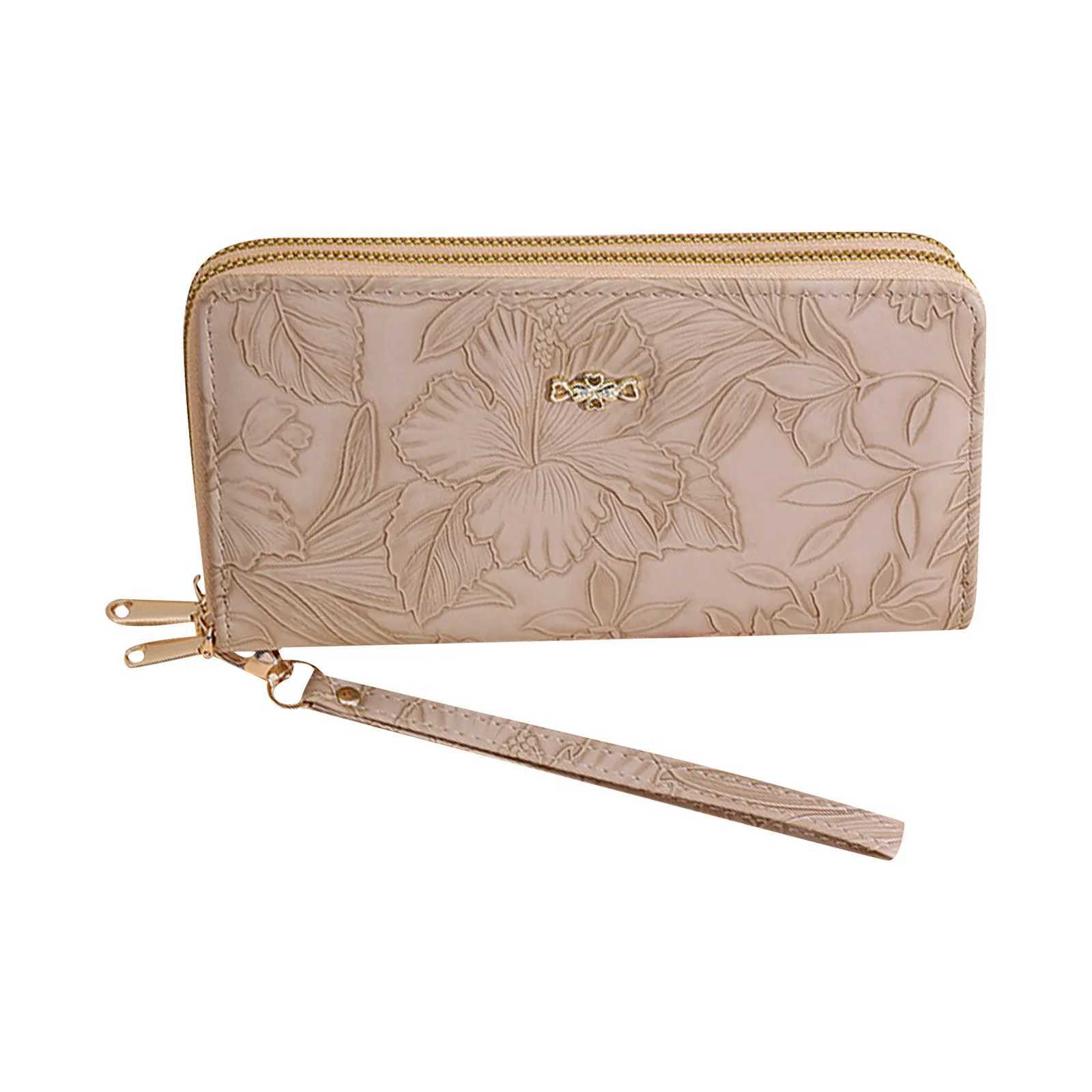Chic Quilted Long Wallet For Women Secure Zipper Multiple Card Slots Phone Compartment Versatile Clutch For Every Occasion Z250621