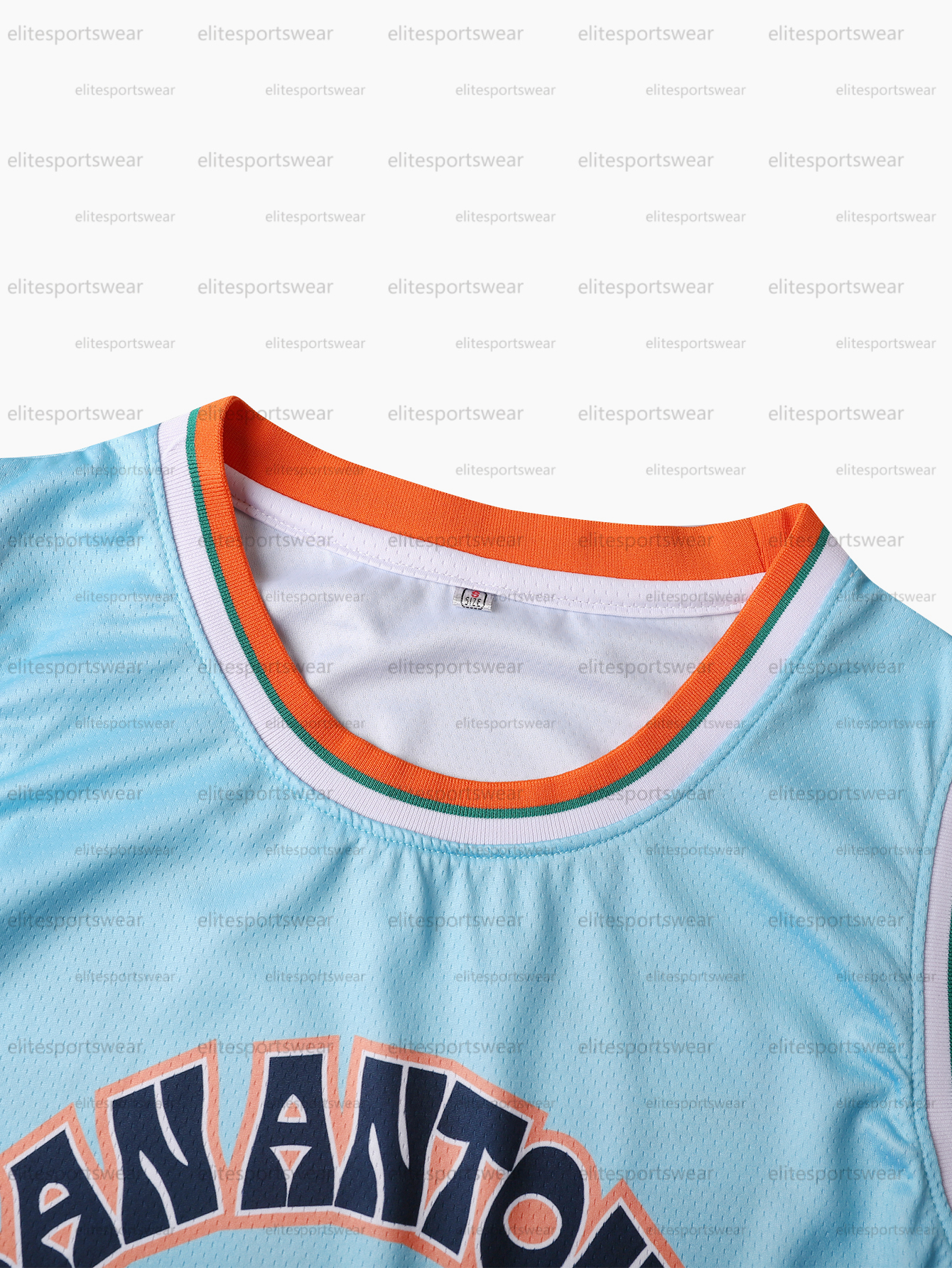 In Stock 1 Wembanyama Basketball Jersey Sweatshirt - Embroidered Stitched Jerseys Breathable Slight Stretch Polyester