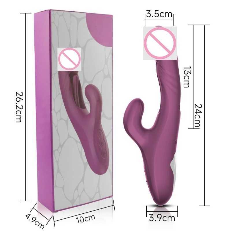 Adult product manufacturer women charging G-spot tapping simulation vibration massage AV stick masturbation vibration flirting W250621