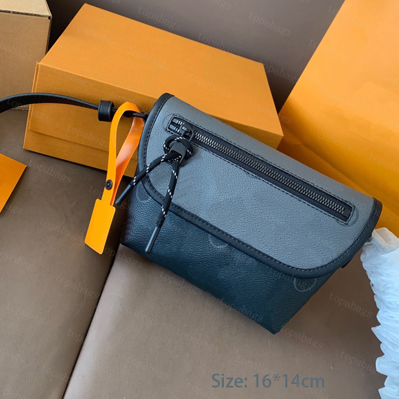 Designer Messenger Bags For Men Outdoor Hobo Crossbody Bags Gentleman Classic Vintage Cover Flap Shoulder Bag