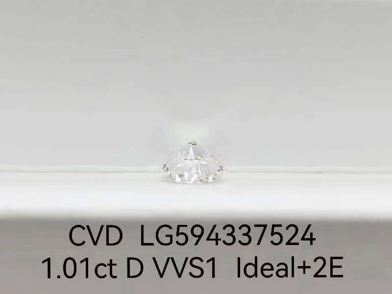 Wholesale Price HPHT Lab Grown Diamond Round 1ct to 1.5ct DEF Color VVS1 VS2 Loose Synthetic Diamonds IGI Certificate
