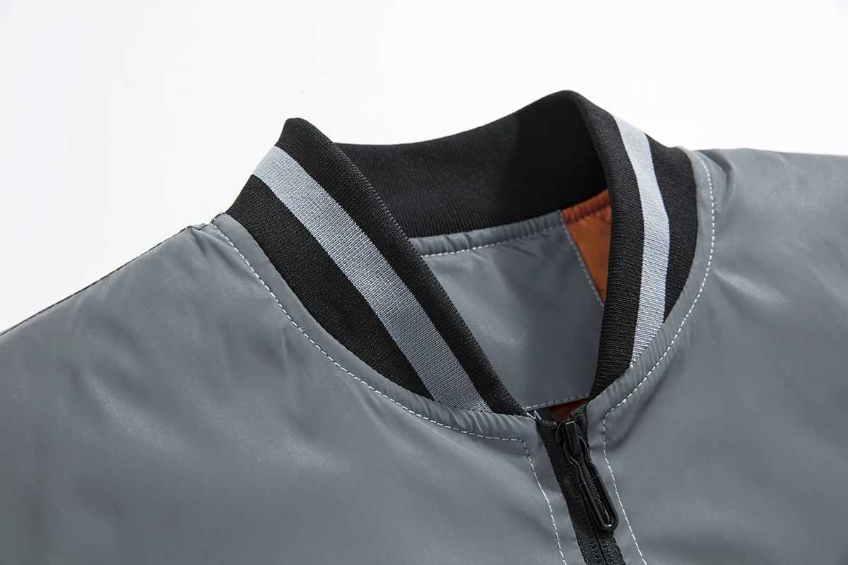 Mens Jacket Baseball Coat Male Spring Pilot Oversize Loose Fit Bomber Flight Windbreaker Casual Oversize Pilot JacketXJ250621