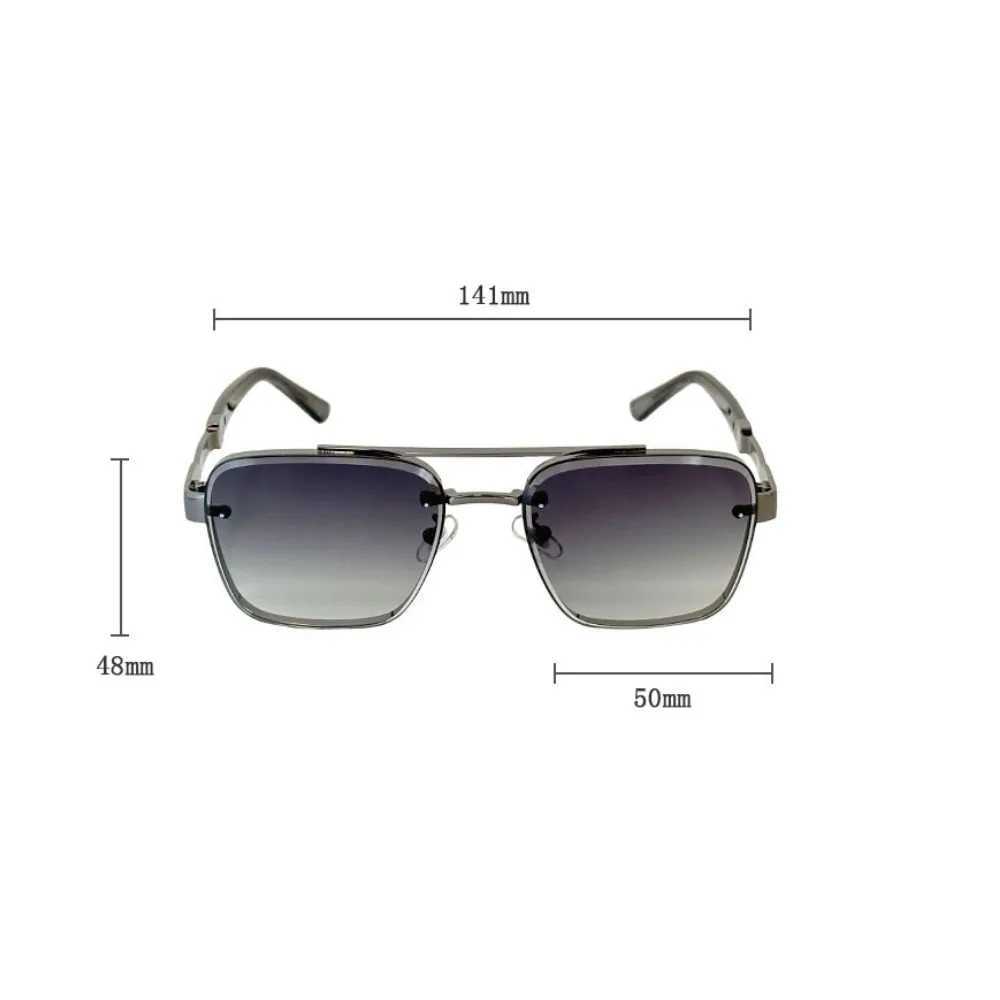 New Sunglasses For Men Luxury Fashion Glasses Sunscreen Square Sunglasses Women Trendy Vintage Mens Sunglasses W250621