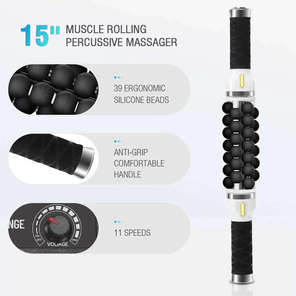 40W Electric Roller For Muscle Relaxing High Frequency Rolling Massage Anti-Cellulite Body Shapping Slimming Hine