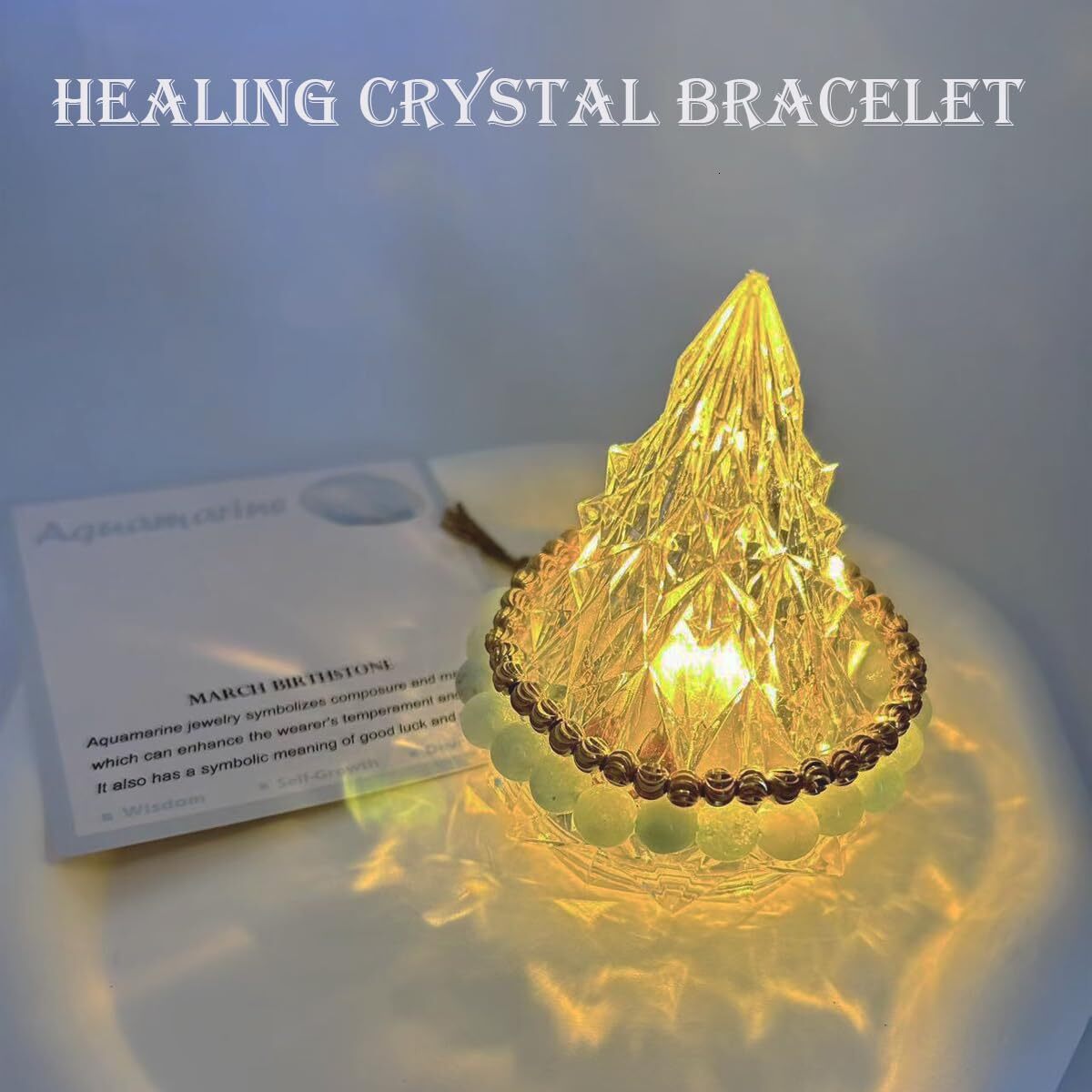 Divine Protection Attract Prosperity Bracelet Luxury jewelry Buddhist Consecration Ward Off Evil Natural high-quality crystal beads
