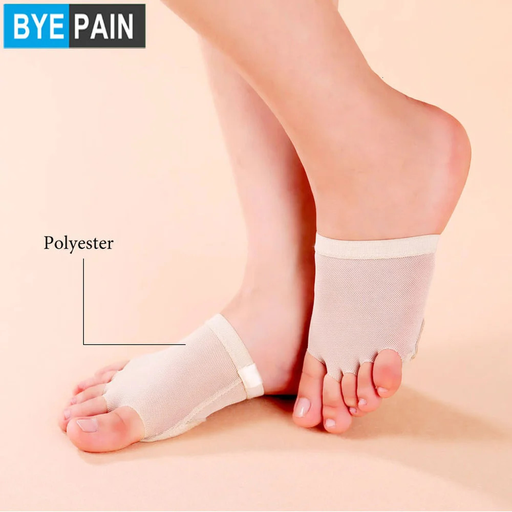 1Pair Ballet Dance Toe Pad Dancing Practice Shoes Foot Thongs Dance Paws Sole Metatarsal Pads Ball of Foot Cushions 250613