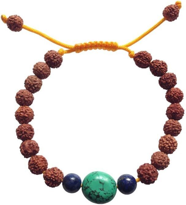 Buddhist Consecration Ward Off Evil Zen Mala Rudraksha Wrist Mala Bracelet for Meditation Luxurious jewelry