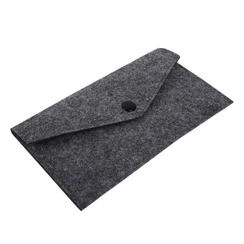 Felt Coin Purse Wallet Bag Change for Key Card Holder Holde Z250621