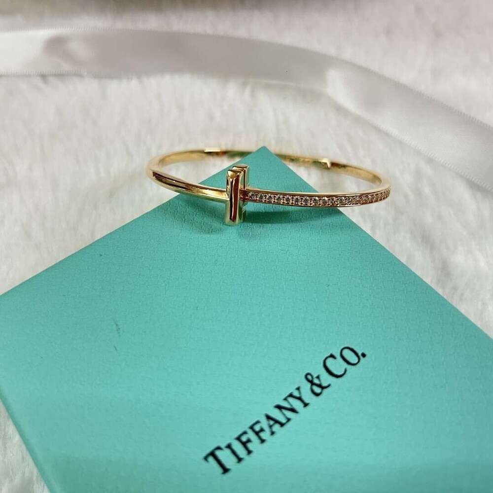 Brass High T1 Narrow Version Half Dia Women's Trendy Fashion Bracelet