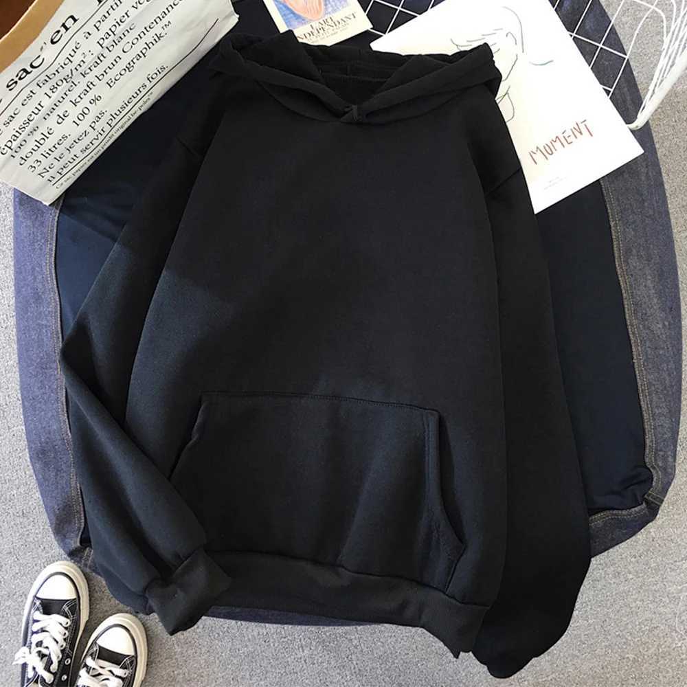 Mens and Womens Solid Color Sweatshirt Pocket Hoodies Sports Fitness Fashionable Casual Pullovers Hoodies Multi Color XJ250621