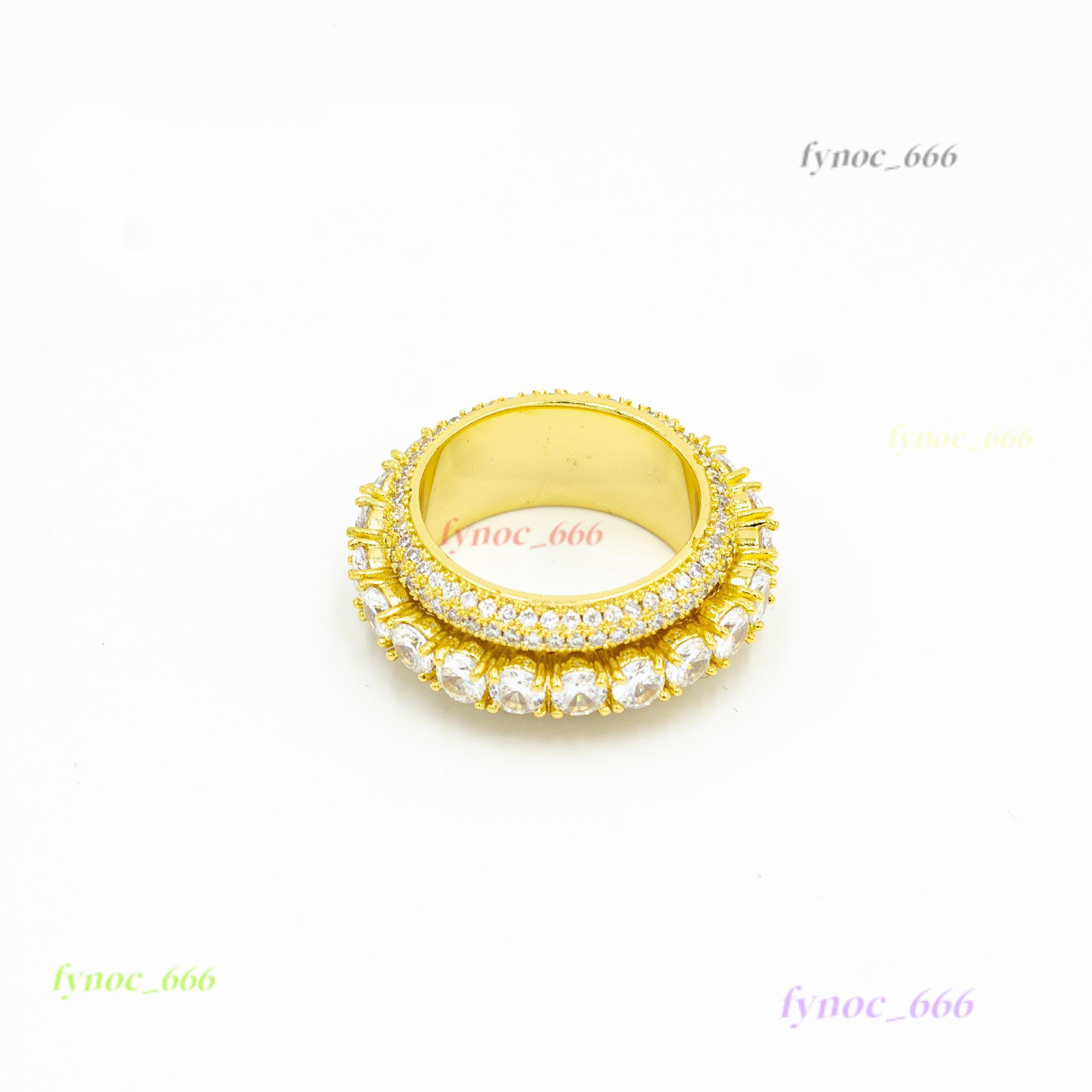 Good Quality Plated Wholesale VVS Half Eternity in 10K 14K 18K Solid Gold Lab Grown Diamond Engagement Ring