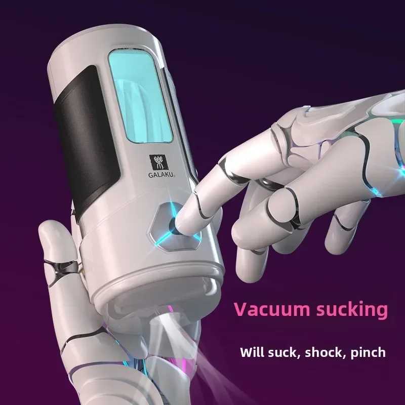 Male Electric Masturbation Machine Automatic Oral Sex Sucking App Control Penis Stimulation Masturbation Cup Adult Sex Toys W250621