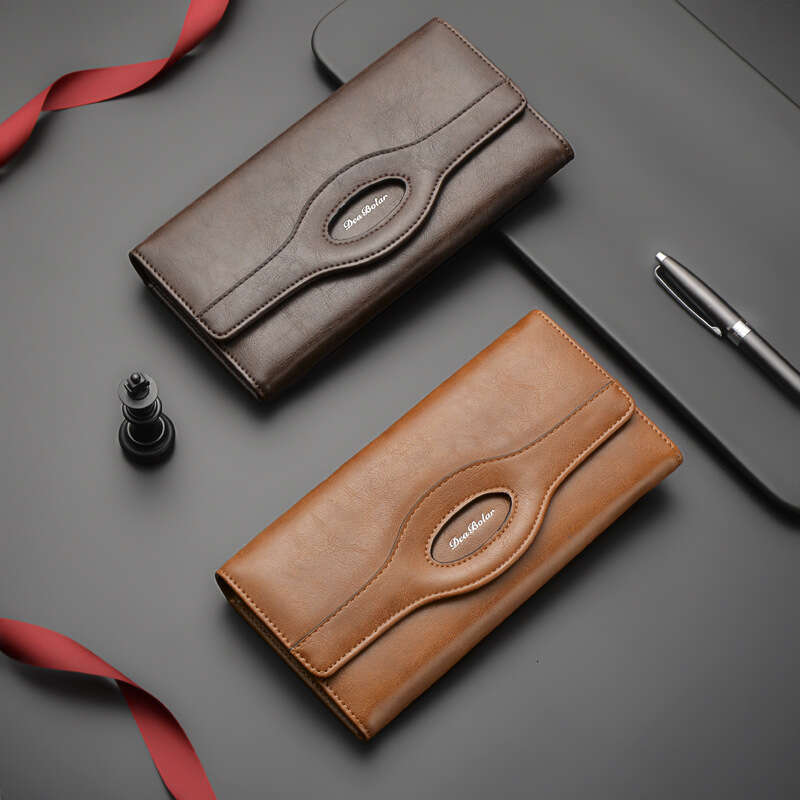 Men's Wallet Long Style Multi-Functional Clutch Foldable Zipper Phone Bag wallet designer mens wallet