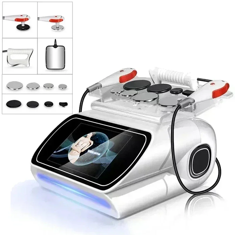 2025 NEW Portable448KHZ RFTecar Therapy RET CET Diathermy Body Sliming Machine Pain Relief Skin Tightening INDIBA Deep Care