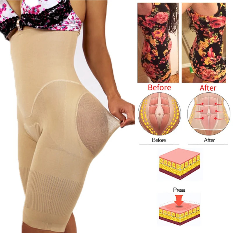 Women High Waist Trainer Control Panties Hip Enhancer Tummy Slimming Shapewear Lingeries COMFREE Butt Lifter Bodysuits Fajas 250617