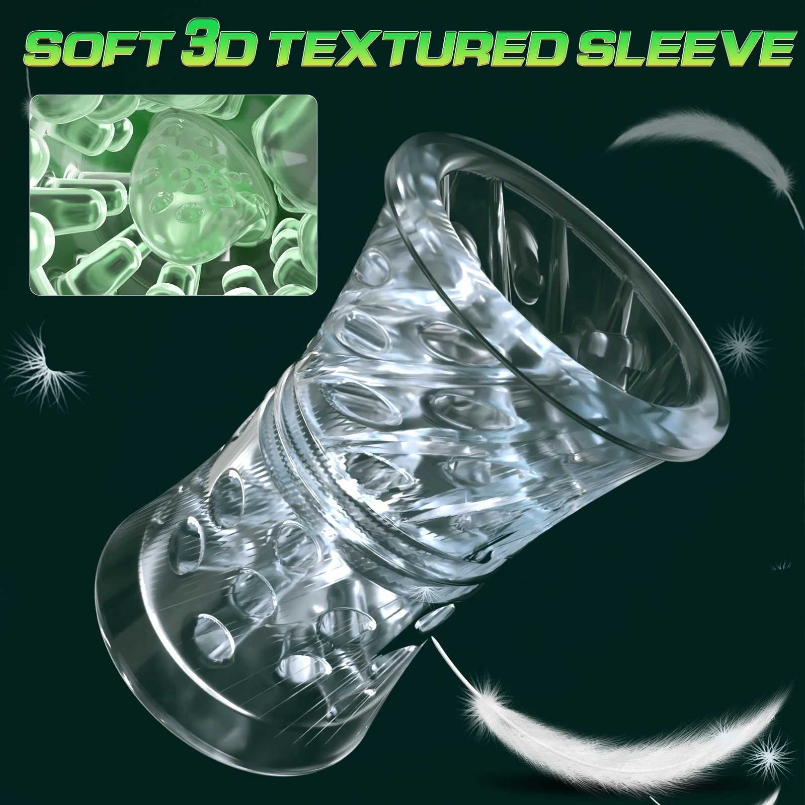 Automatic Sucking Male Masturbator Vibration Adult Toys Penis Trainer Blowjob Sex Machine Pocket Vagina Pussy Sex Toy for Men W250621