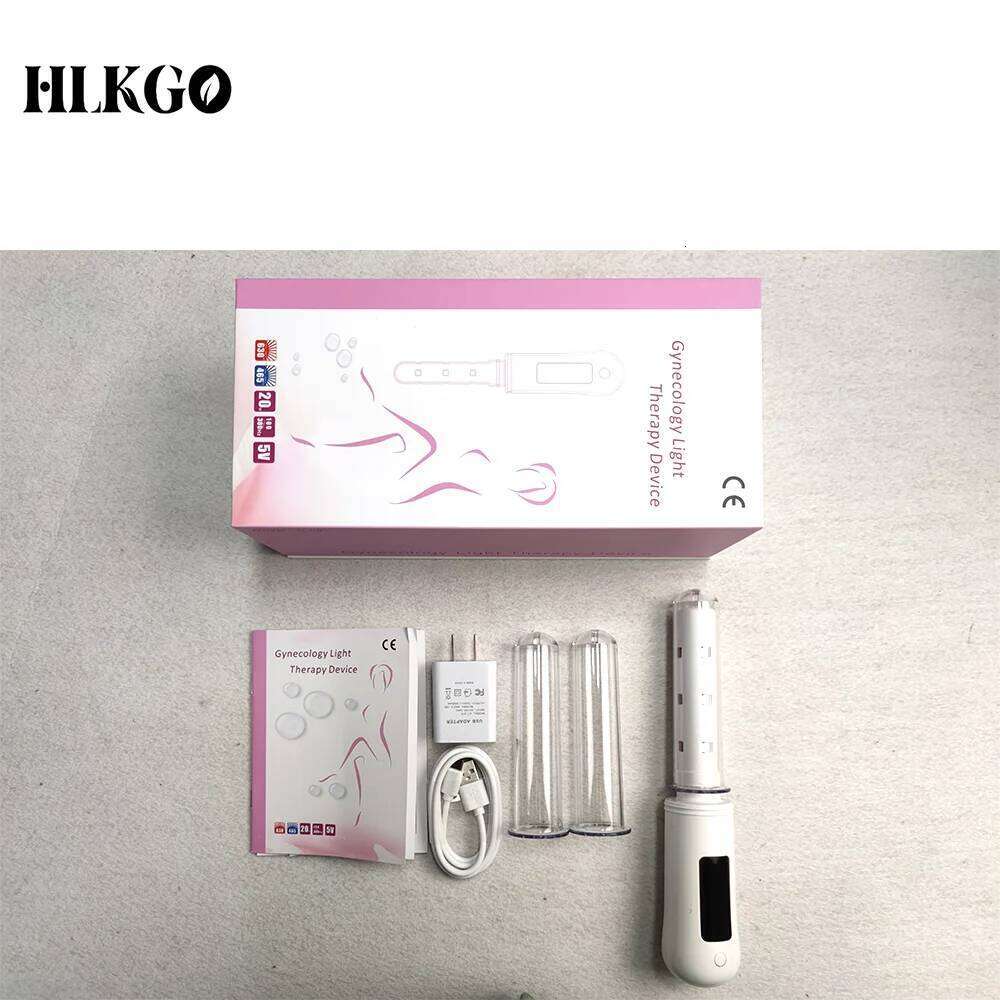 Female Women Gynecological Vaginitis Treatment Red Blue Led Lamp Therapy Device Infrared Light Clean Harmful Substance