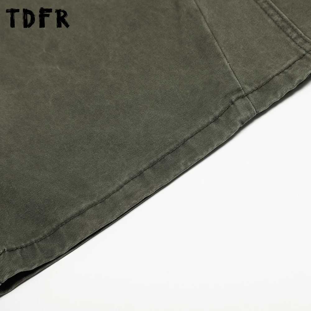 Retro Simple Solid Color Cargo Shorts Mens Summer Streetwear Loose Wide Leg Cropped Pants Men W250621