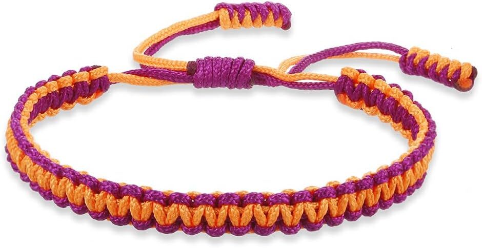 Tibetan Buddhist Bracelets for Women Men Handmade Braided Rope String Lucky Protection Wristbands Prayer Family Couple Jewelry
