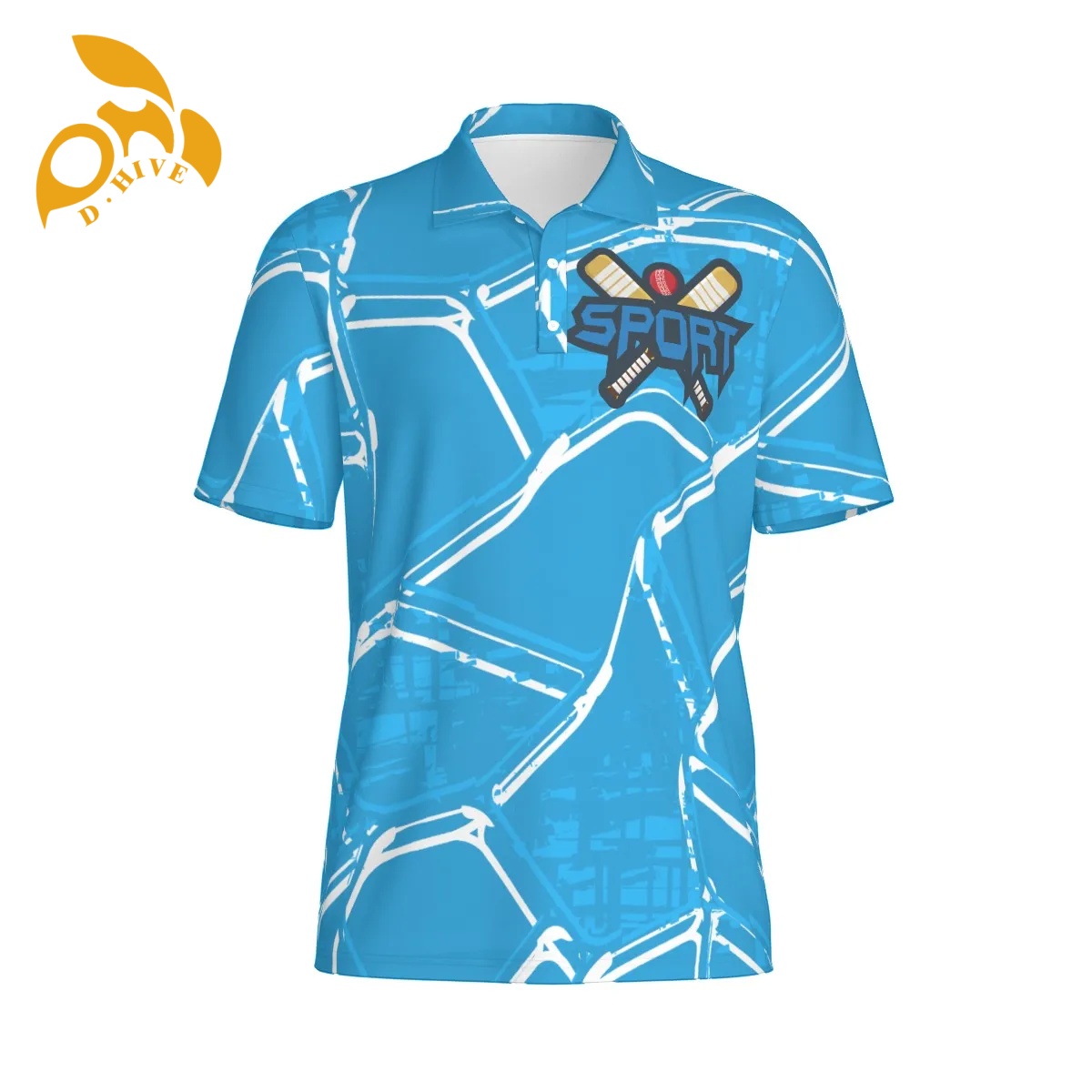 2025 new design All-Over Print Men's Polo Collar Jersey High-quality fabric Fashion attractive High comfort level High quality Suitable for sport