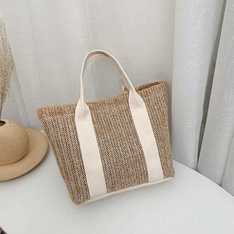 Summer Trend New Popular Hit Color Handbags for Women Zipper Color MaTChing Tote BagXJ250620