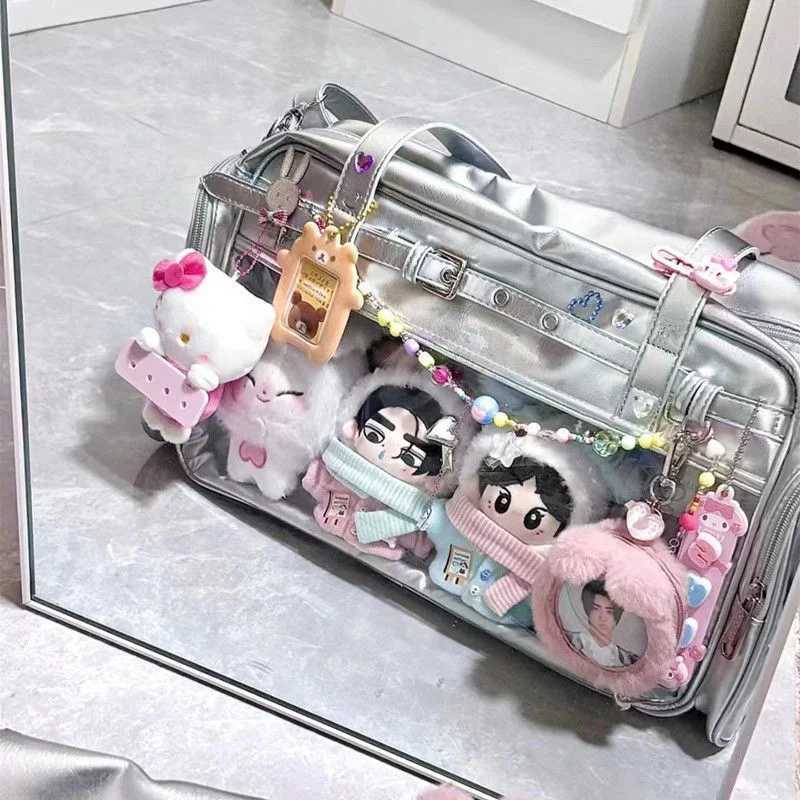 Summer New Trendy Dolls Bag Preppy Style JK Uniforms Single Shoulder Bag Japanese Harajuku Handbag Student Crossbody Bag XJ250620