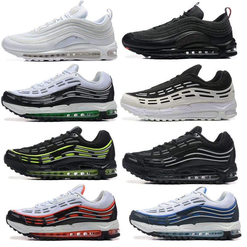 Running Shoes Cushion 97s 98s Designer Joint Signature Men Sneakers Triple Black White OG Sliver Golden Sports Trainers Sneakers